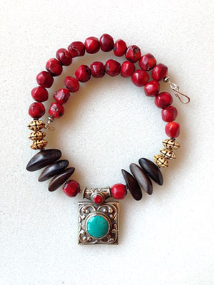 Tibetan Turquoise Necklace